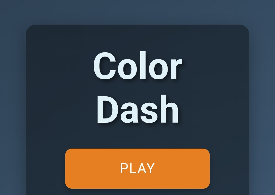 Color Dash Game Screenshot
